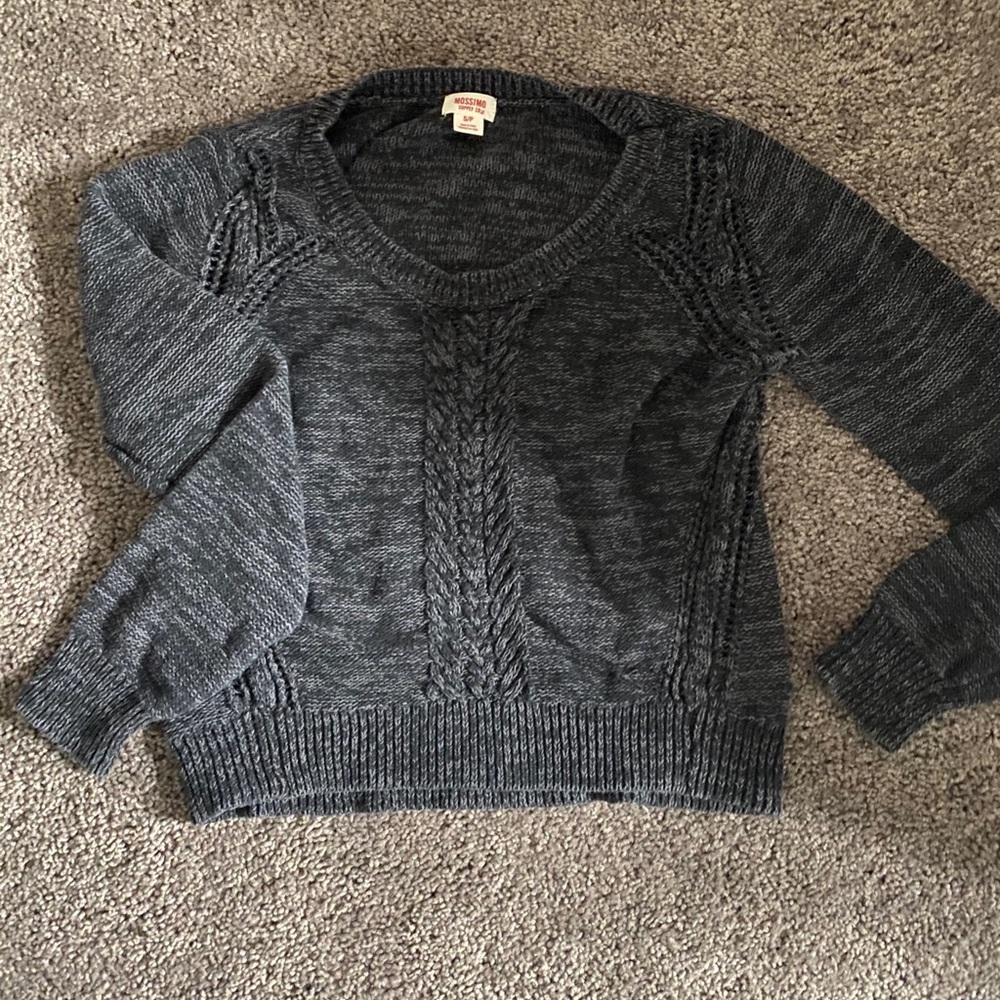 Mossimo Supply CO Gray Sweater